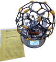 Light Weight Drone for Manoevure Practicing/Trg with Wing Shield